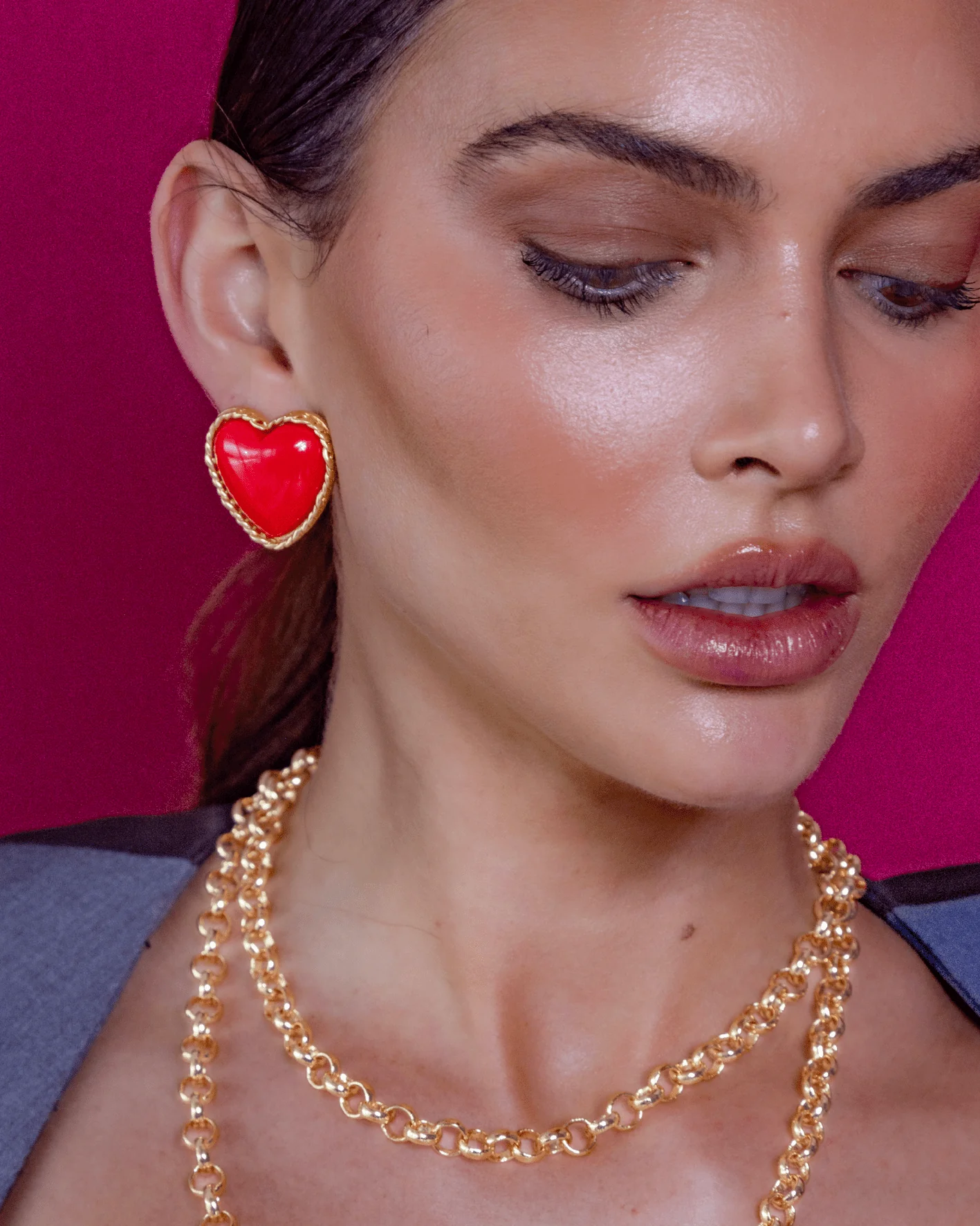 HOT HEART EARRINGS - Image 11