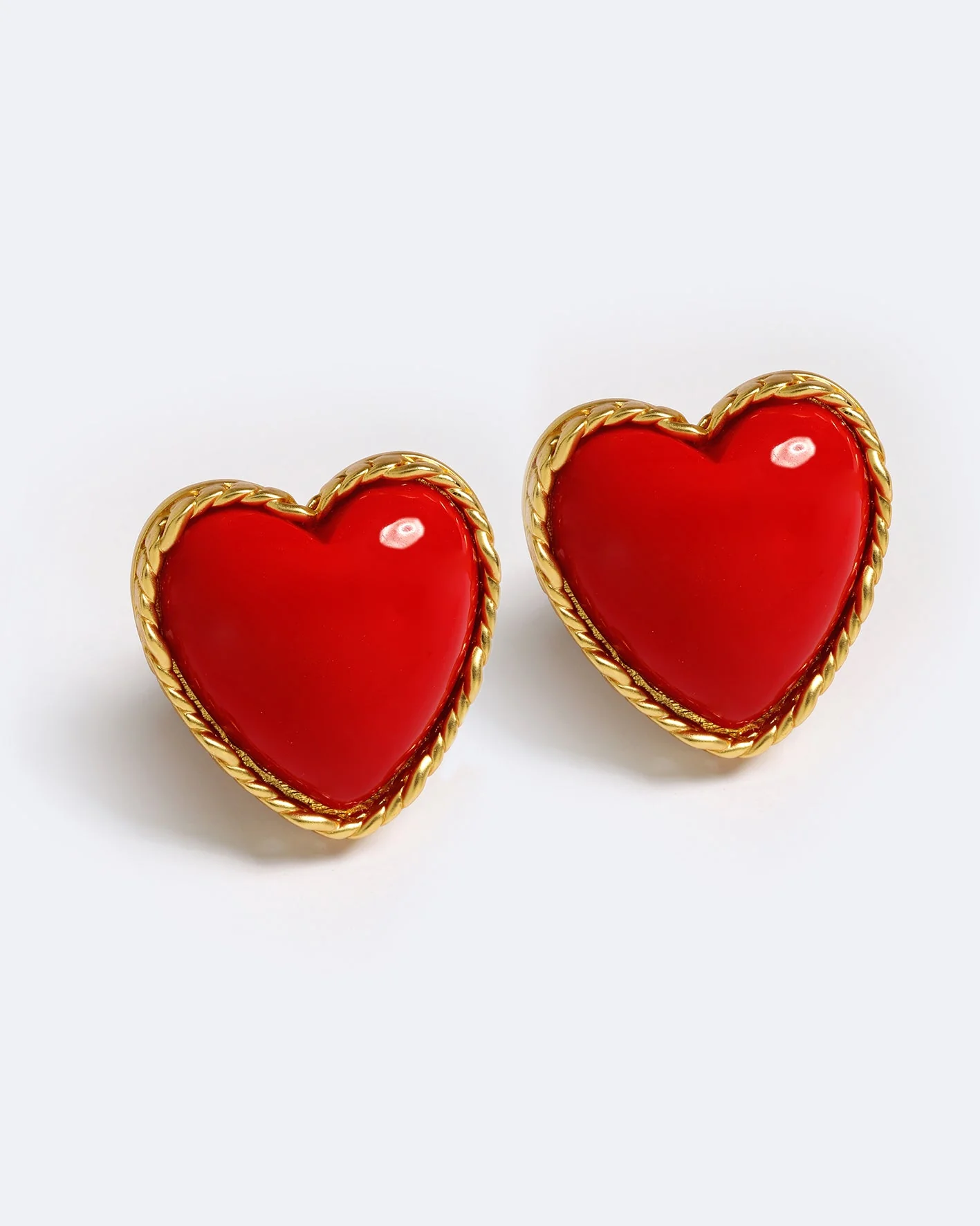 HOT HEART EARRINGS - Image 7